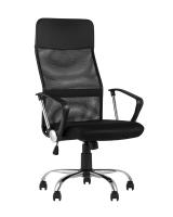 Кресло офисное TopChairs Benefit черное фото Кресло офисное TopChairs Benefit черное. Фото №1