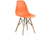 Стул деревянный Eames PC-015 orange