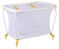 Манеж Polini Kids Малышарики Солнечный день, белый