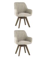 Стул вращающийся MANS латте 2 шт. фото Стул вращающийся MANS латте 2 шт.. Фото №1