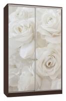 Шкаф-купе Гранд 7-600 розы (полки слева) венге. Фото №1