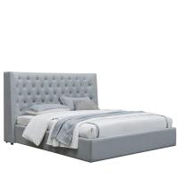 Кровать 1726 GREY серая. Фото №1