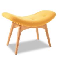 Банкетка DC917F yellow-желтая. Фото №1