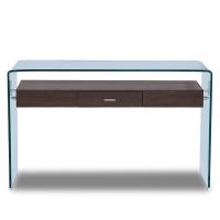 Консоль F-GW709 прозрачный/коричневый. Фото №1