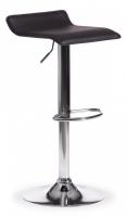 Стул барный KOST (mod. KY509) металл, экокожа, 38*39*63-84 см, черный/хром (поставляется по 2 шт). Фото №1