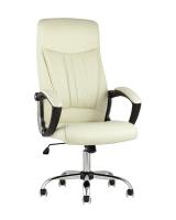 Кресло руководителя TopChairs Tower бежевое фото Кресло руководителя TopChairs Tower бежевое