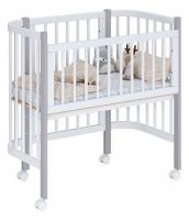 Кроватка Polini kids Simple 105, белый фото Кроватка Polini kids Simple 105, белый. Фото №1