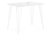 Стол стеклянный Хумфри белый фото Стол стеклянный Хумфри белый. Фото №1