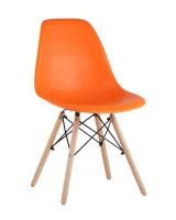 Стул DSW оранжевый x4 фото Стул DSW оранжевый x4. Фото №1