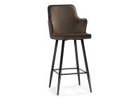 Барный стул Feona dark brown фото Барный стул Feona dark brown