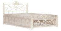 Кровать CANZONA дерево гевея/металл, 120*200 см (middle bed), Белый (butter white) фото Кровать CANZONA дерево гевея/металл, 120*200 см (middle bed), Белый (butter white). Фото №1