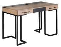 Стол рабочий лофт дуб табак графит . Фото №1