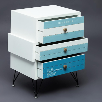 Тумба с 3-мя ящиками Mediterranean mod. 63605. Фото