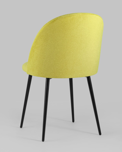 Стул Марсель микровелюр желтый фото Стул Марсель микровелюр желтый. Фото №7