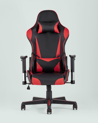 Кресло игровое TopChairs Racer черно-красное фото Кресло игровое TopChairs Racer черно-красное. Фото №5