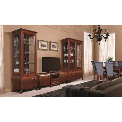 Шкаф с витриной Тэсоро ГМ 6352 фото Шкаф с витриной Тэсоро ГМ 6352. Фото №4