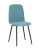 Стул Easy велюр пыльно-голубой. Фото №2