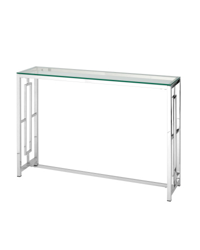 Консоль БРУКЛИН 115*30 серебро. Фото №1