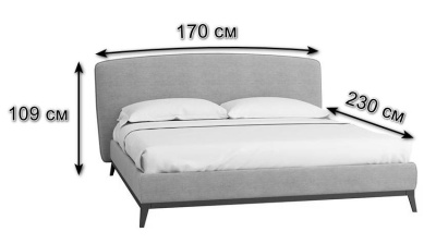 Кровать с ортопедическим основанием и ящиком Сканди Лайт 1.4 Сапфир фото Кровать с ортопедическим основанием и ящиком Сканди Лайт 1.4 Сапфир. Фото №3