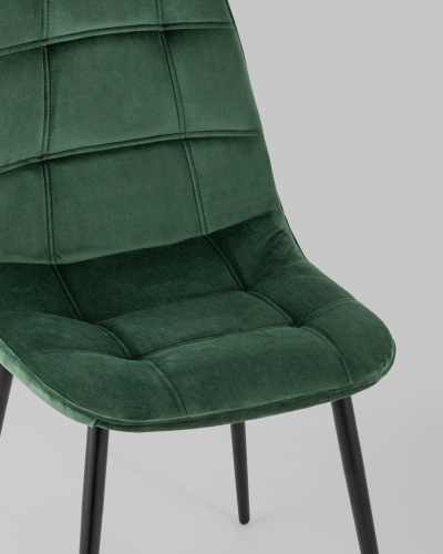 Стул Тейлор велюр зеленый. Фото №9