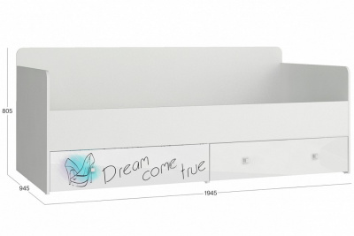 Кровать Модерн STL.322.12 W,белый фото Кровать Модерн STL.322.12 W,белый. Фото №3