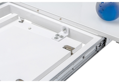 Стол стеклянный Space 160 белый. Фото №8