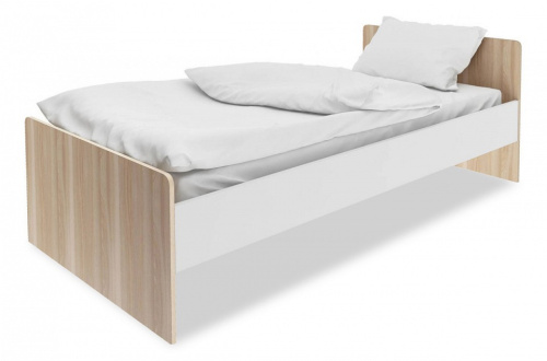 Умка СТЛ.302.04 Кровать Ясень лион песочный/Белый. Фото №1