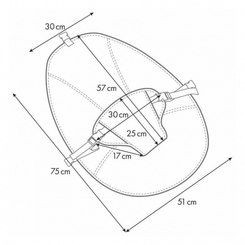 Шезлонг детский Polini kids, серый. Фото №9
