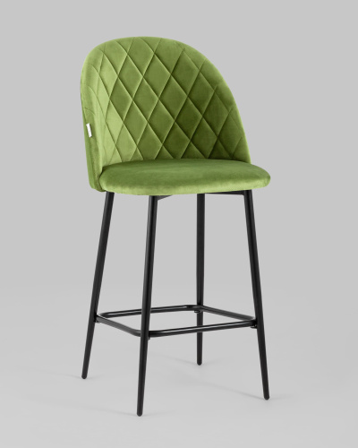 Стул полубарный Марсель велюр травяной. Фото №3