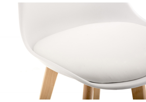 Барный стул Burbon белый. Фото №7