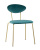 Стул Ники бирюзовый фото Стул Ники бирюзовый. Фото №2