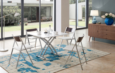 Стол-Трансформер В2242-1-C белый. Фото