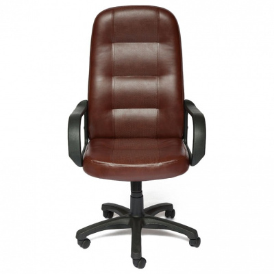 Компьютерное кресло DEVON кож/зам, коричневый перфор. 2 TONE/2 TONE/06. Фото