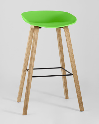 Стул барный LIBRA ЗЕЛЕНЫЙ. Фото