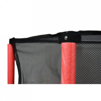 Батут AL-140 1400 мм, красный, черный. Фото №5