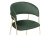 Стул Kamelia dark green / gold фото Стул Kamelia dark green / gold. Фото №4
