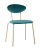 Стул Ники бирюзовый фото Стул Ники бирюзовый. Фото №1