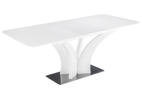 Стол стеклянный Horns 140 super white. Фото №1
