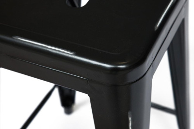 Табурет металлический Secret De Maison Loft mod. 008 Black. Фото №4