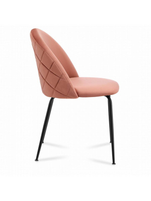 Стул Mystere Black, розовый фото Стул Mystere Black, розовый. Фото №5