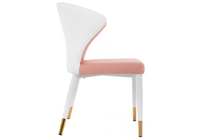 Стул Darcy white / pink фото Стул Darcy white / pink. Фото №2