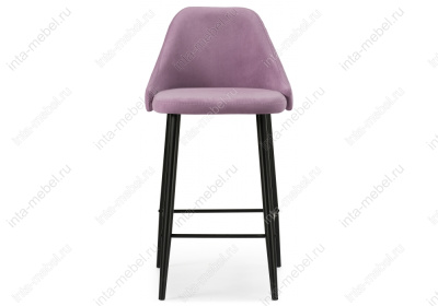 Барный стул Джама лавандовый / черный матовый фото Барный стул Джама лавандовый / черный матовый. Фото №2