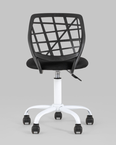 Кресло компьютерное детское Эльза черный. Фото №6