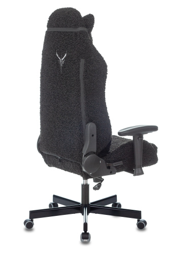 Кресло игровое Knight T1 черный экомех с подголов. крестовина металл. Фото №6