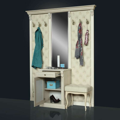 Вешалка с зеркалом Благо 5 Б 5.10-6. Фото