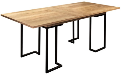 Стол раскладной обеденный Loft 160 Дуб натур. Фото №5