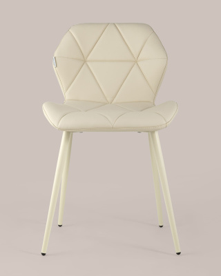 Стул Эдвин экокожа кремовый фото Стул Эдвин экокожа кремовый. Фото №5