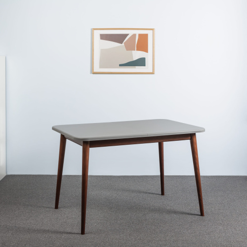 Стол обеденный раздвижной Сканди Грей. Фото №10