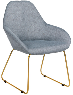 Кресло Kent Грей/Линк Золото фото Кресло Kent Грей/Линк Золото. Фото №2