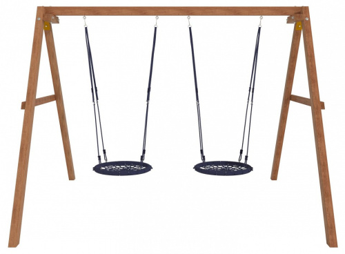 Качели детские Р911-28, коричневый. Фото №4